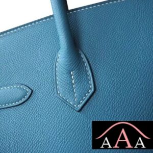 HERMES BIRKIN 30 BAG CC75 BLUE JEAN EPSOM SHW-5.jpg