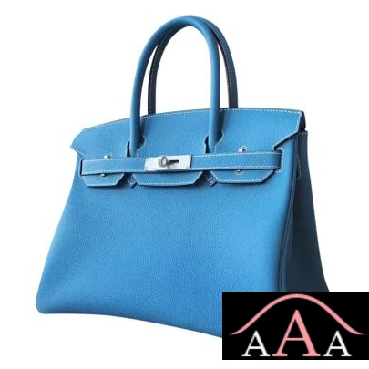 HERMES BIRKIN 30 BAG CC75 BLUE JEAN TOGO SHW-1.jpg