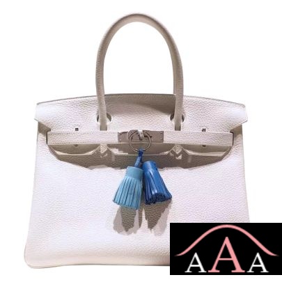 HERMES BIRKIN 30 BAG CK01 BLANC TOGO CALFSKIN SHW-1.jpg