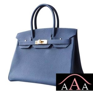 HERMES BIRKIN 30 BAG CK73 BLUE SAPHIR TOGO CALFSKIN GHW-3.jpg
