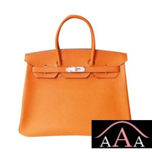 HERMES BIRKIN 30 BAG CK93 ORANGE TOGO SHW-1.jpg