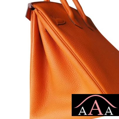 HERMES BIRKIN 30 BAG CK93 ORANGE TOGO SHW-2.jpg