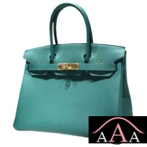 HERMES BIRKIN 30 BAG MALACHITE Z6 TOGO GHW-3.jpg