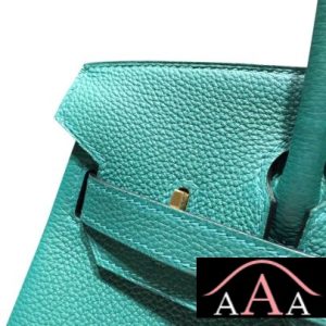 HERMES BIRKIN 30 BAG MALACHITE Z6 TOGO GHW-5.jpg
