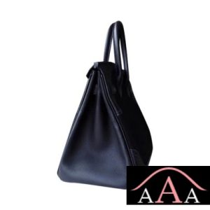 HERMES BIRKIN 30 BAG NOIR SWIFT AND TOGO CANVAS GHILLIES GHW-2.jpg