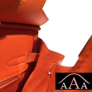 HERMES BIRKIN 30 BAG ORANGE CK93 EPSOM GHW-3.jpg