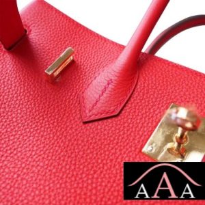 HERMES BIRKIN 30 BAG Q5 ROUGE CASAQUE TOGO CALFSKIN GHW-6.jpg