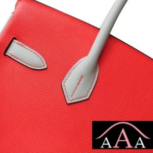 HERMES BIRKIN 30 BAG S5 ROUGE TOMATE AND 4Z GRIS MOUETTE EPSOM GHW-4.jpg