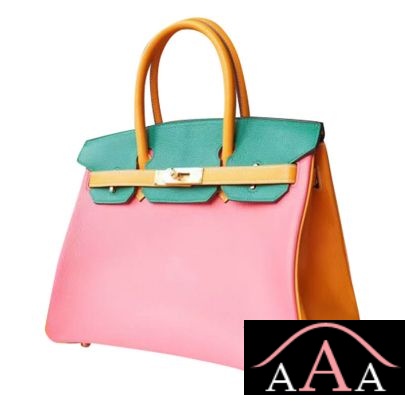 HERMES BIRKIN 30 BAG U5 BOSE LIPSTICK AND U4 VERT VERTIGO AND 9U MOUTARDE CHEVERE GHW-1.jpg