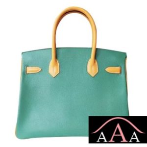 HERMES BIRKIN 30 BAG U5 BOSE LIPSTICK AND U4 VERT VERTIGO AND 9U MOUTARDE CHEVERE GHW-4.jpg