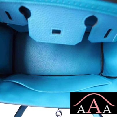 HERMES BIRKIN 30 GHILLIES BAG 7B TURQUOISE BLUE CALFSKIN SHW-2.jpg