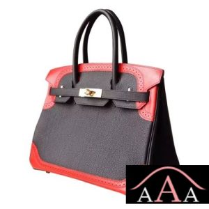 HERMES BIRKIN 30 GHILLIES BAG BICOLORED CK89 NOIR CALFSKIN GHW-3.jpg