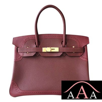HERMES BIRKIN 30 GHILLIES BAG CK55 ROUGE H CALFSKIN GHW-1.jpg