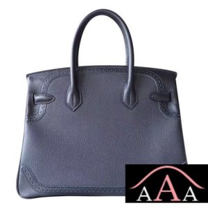 HERMES BIRKIN 30 GHILLIES BAG CK89 NOIR CALFSKIN SHW-3.jpg