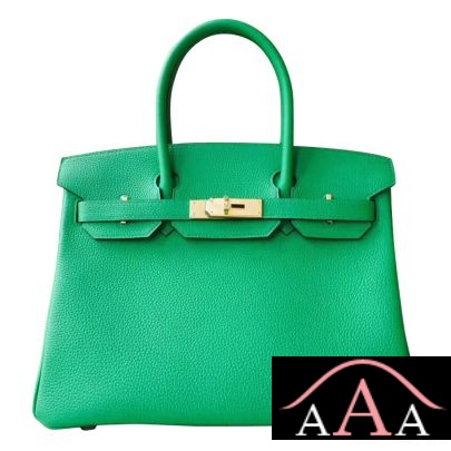 Hermes Birkin 30 Handbag 1K Bambou Togo Ghw