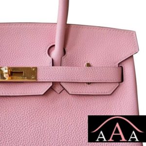 HERMES BIRKIN 30 HANDBAG 3Q ROSE SAKURA TOGO GHW-6.jpg
