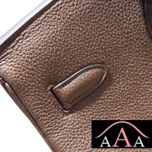 HERMES BIRKIN 30 HANDBAG 4A CAFE TOGO GHW-2.jpg