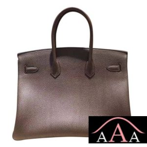 HERMES BIRKIN 30 HANDBAG 4A CAFE TOGO GHW-4.jpg