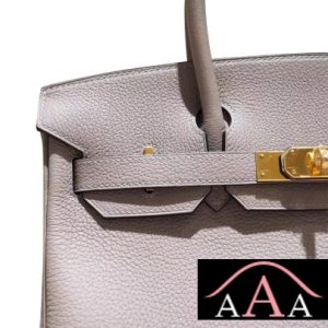HERMES BIRKIN 30 HANDBAG 4Z GRIS MOUETTE TOGO GHW-5.jpg