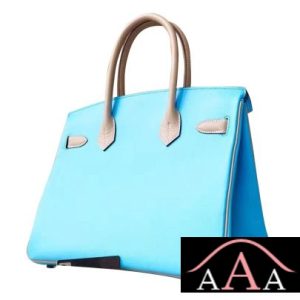 HERMES BIRKIN 30 HANDBAG BICOLORED 7N CELESTE CHEVRE MYZORE PHW-3.jpg