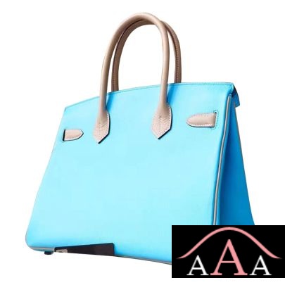 HERMES BIRKIN 30 HANDBAG BICOLORED 7N CELESTE CHEVRE MYZORE PHW-3.jpg