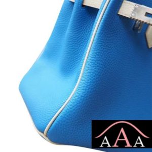 HERMES BIRKIN 30 HANDBAG BICOLORED 7Q MYKONOS CLEMENCE GHW-5.jpg