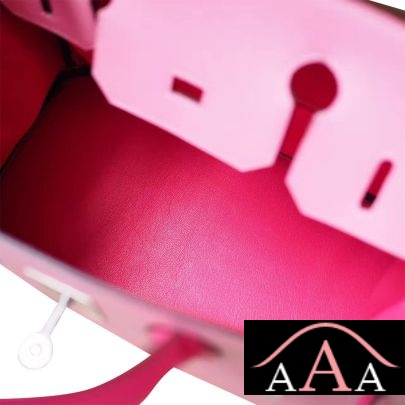 HERMES BIRKIN 30 HANDBAG BICOLORED P5 PINK CHEVRE MYZORE PHW-2.jpg