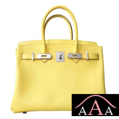 Hermes Birkin 30 Handbag C9 Soufre Epsom Phw