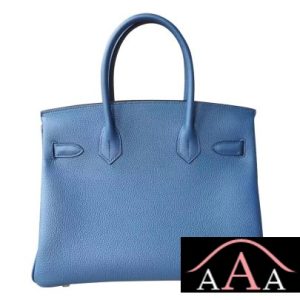 HERMES BIRKIN 30 HANDBAG R2 BLUE AGATE TOGO GHW-4.jpg