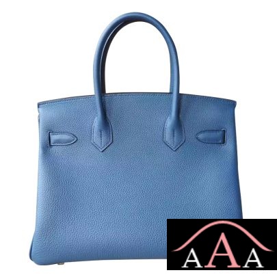 HERMES BIRKIN 30 HANDBAG R2 BLUE AGATE TOGO GHW-4.jpg