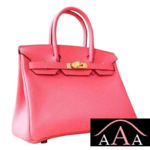 HERMES BIRKIN 30 HANDBAG U5 ROSE LIPSTICK TOGO GHW-3.jpg