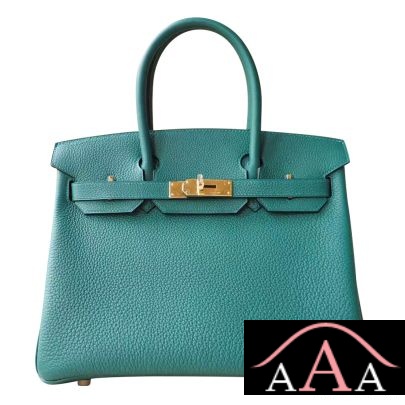 HERMES BIRKIN 30 HANDBAG Z6 MALACHITE TOGO GHW-1.jpg