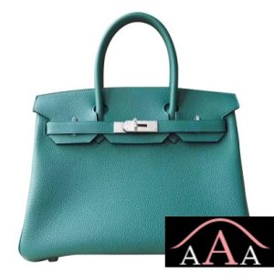 HERMES BIRKIN 30 HANDBAG Z6 MALACHITE TOGO PHW-1.jpg