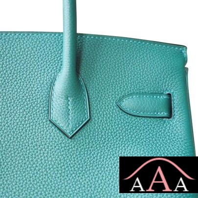 HERMES BIRKIN 30 HANDBAG Z6 MALACHITE TOGO PHW-2.jpg