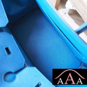 HERMES BIRKIN 35 BAG 7W BLUE IZMIR TOGO SHW-6.jpg