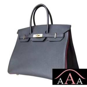 HERMES BIRKIN 35 BAG 89 NOIR AND K1 ROUGE GRENAT TOGO GHW-1.jpg