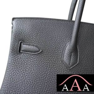 HERMES BIRKIN 35 BAG 89 NOIR AND L3 ROSE PURPLE TOGO GHW-5.jpg