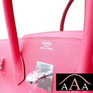 HERMES BIRKIN 35 BAG 8W ROSE AZALEE EPSOM CALFSKIN SHW-6.jpg