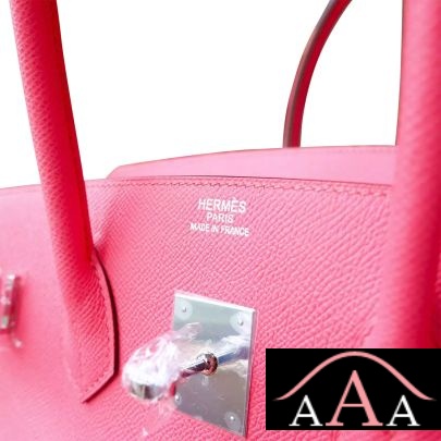 HERMES BIRKIN 35 BAG 8W ROSE AZALEE EPSOM CALFSKIN SHW-6.jpg