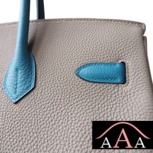 HERMES BIRKIN 35 BAG BICOLORED CK81 GRIS TOURTERELLE TOGO CALFSKIN SHW-2.jpg