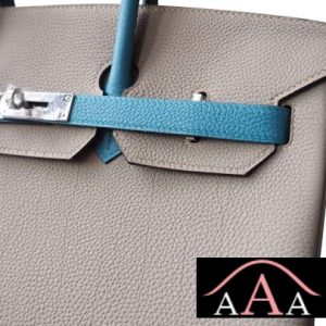 HERMES BIRKIN 35 BAG BICOLORED CK81 GRIS TOURTERELLE TOGO CALFSKIN SHW-6.jpg