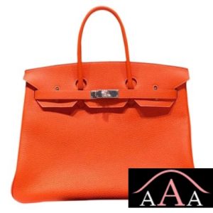HERMES BIRKIN 35 CM TOGO BAG ORANGE CK93 SHW-1.jpg