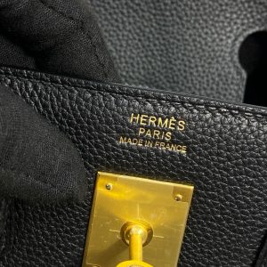 Hermes-Birkin-30-Bag-Black-Togo-Gold-Hw-11