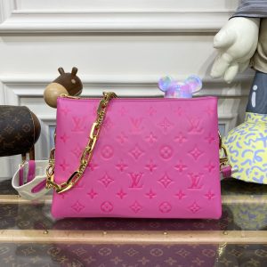 Louis Vuitton Coussin PM M21773 Rose Miami Pink-1