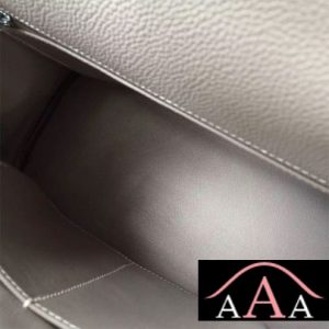 HERMES KELLY 25 GRIS TOURTERELLE CK81 TOGO LEATHER HANDSTITCHED SHW-2.jpg