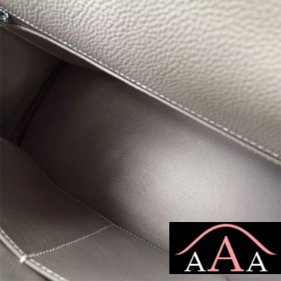 HERMES KELLY 25 GRIS TOURTERELLE CK81 TOGO LEATHER HANDSTITCHED SHW-2.jpg