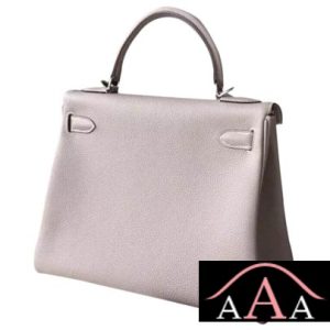 HERMES KELLY 25 GRIS TOURTERELLE CK81 TOGO LEATHER HANDSTITCHED SHW-4.jpg
