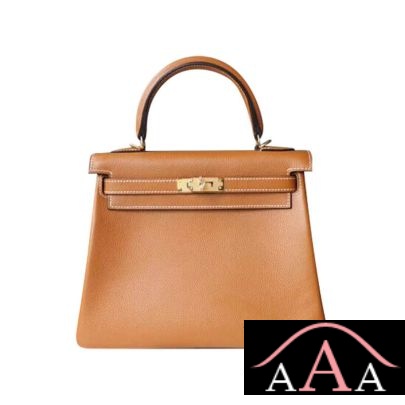 Hermes Kelly 25 Handbag 1H Toffee Evercolor Ghw