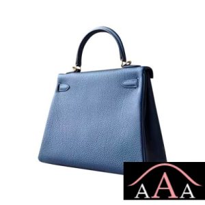 HERMES KELLY 25 HANDBAG 1P BLUE OCEAN TOGO GHW-4.jpg