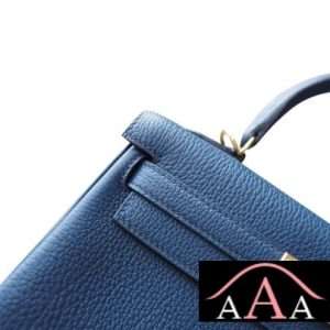 HERMES KELLY 25 HANDBAG 1P BLUE OCEAN TOGO GHW-5.jpg